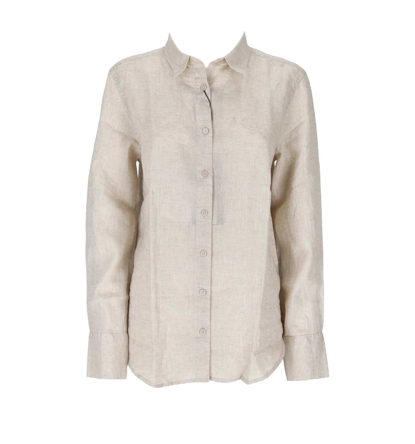 Camicia manica lunga in lino