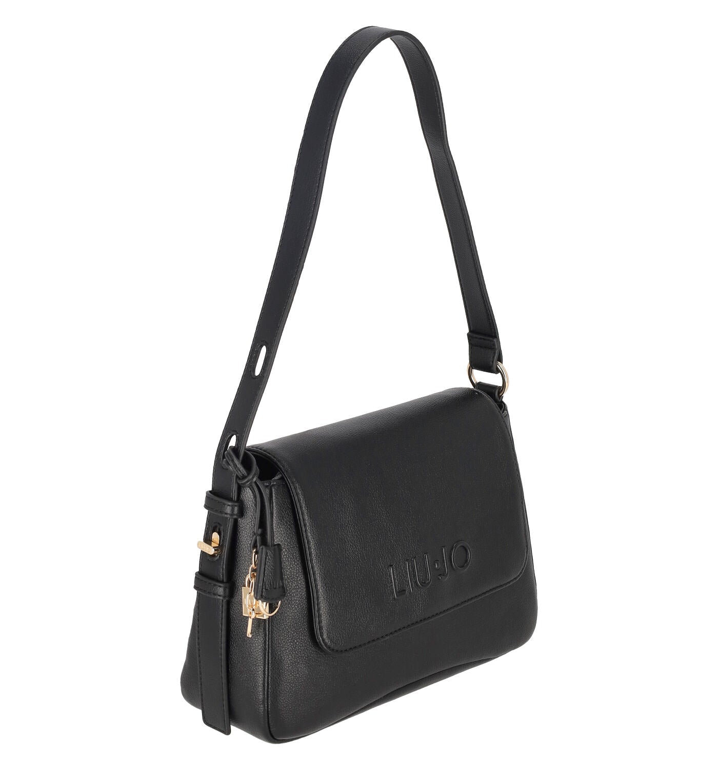 Borsa con chiusura a patta e tracolla regolabile