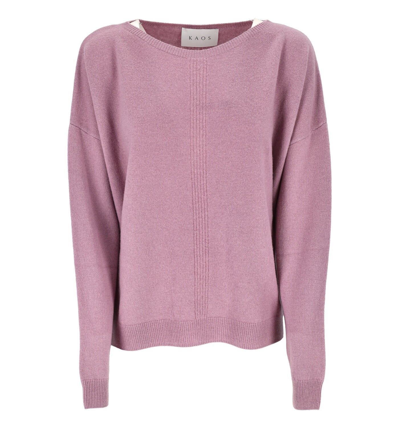 Maglia girocollo in lana