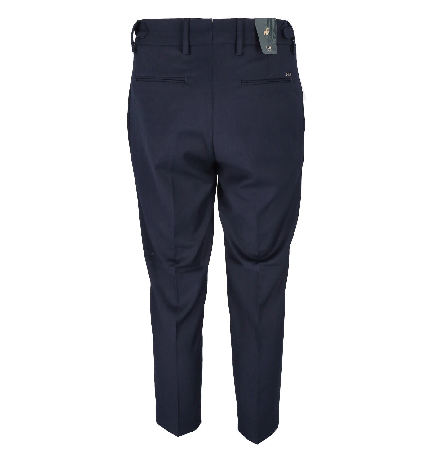 Pantalone tasca america con doppia pinces in lana