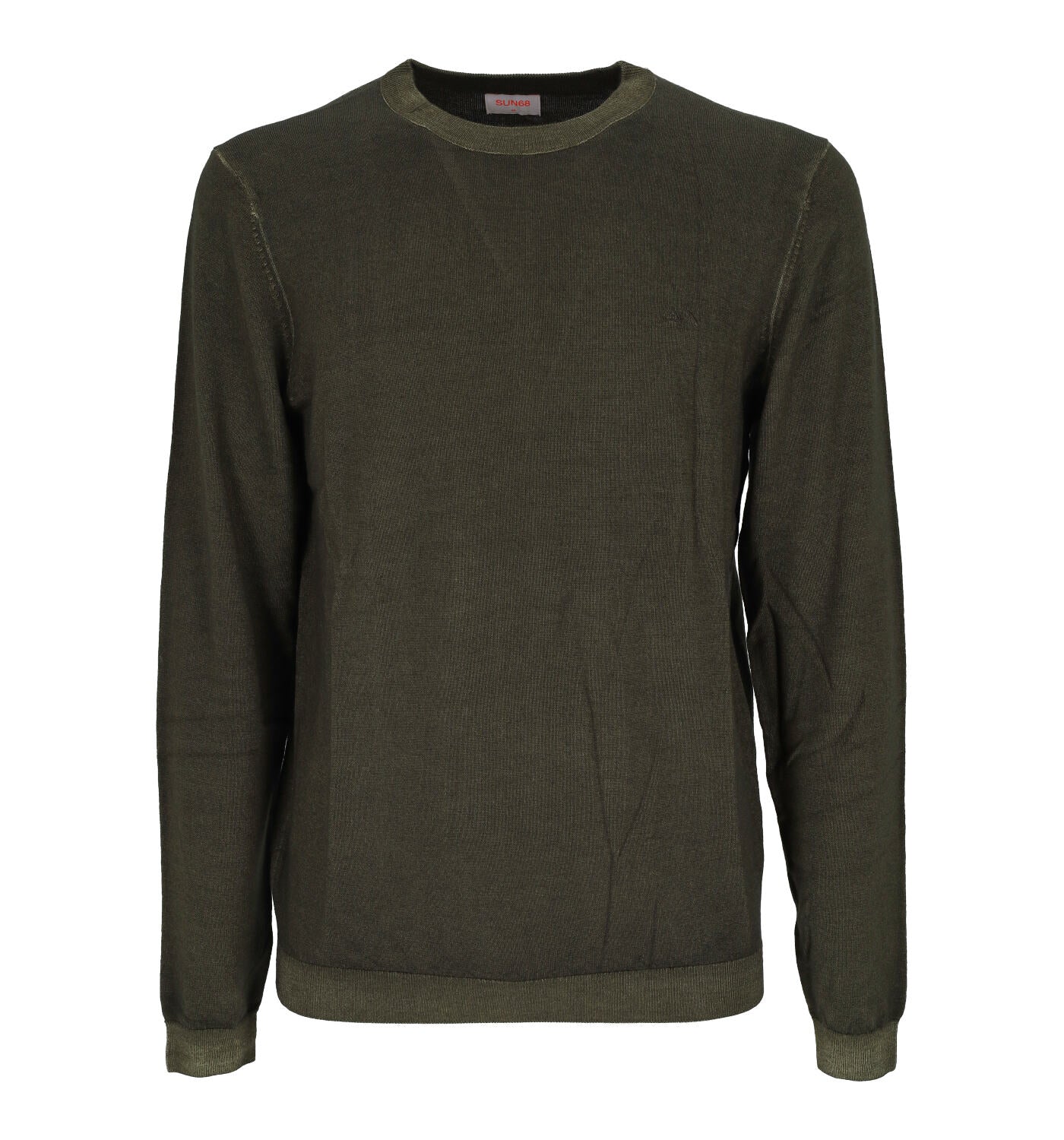 Maglioncino girocollo effetto vintage