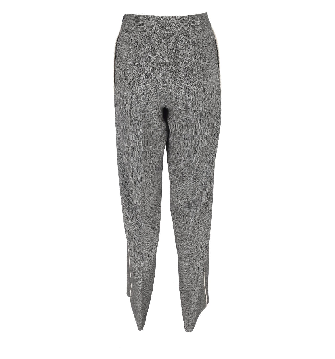 Pantalone palazzo con banda a lato