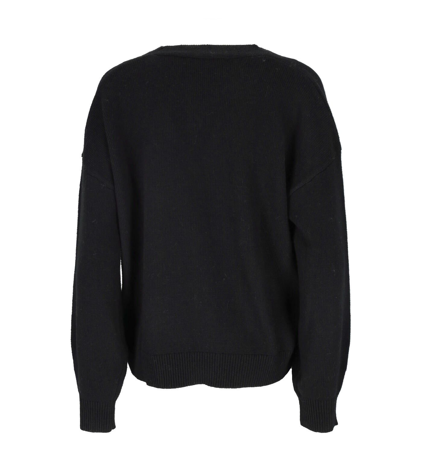 Cardigan vestibilità over con bottoni oro