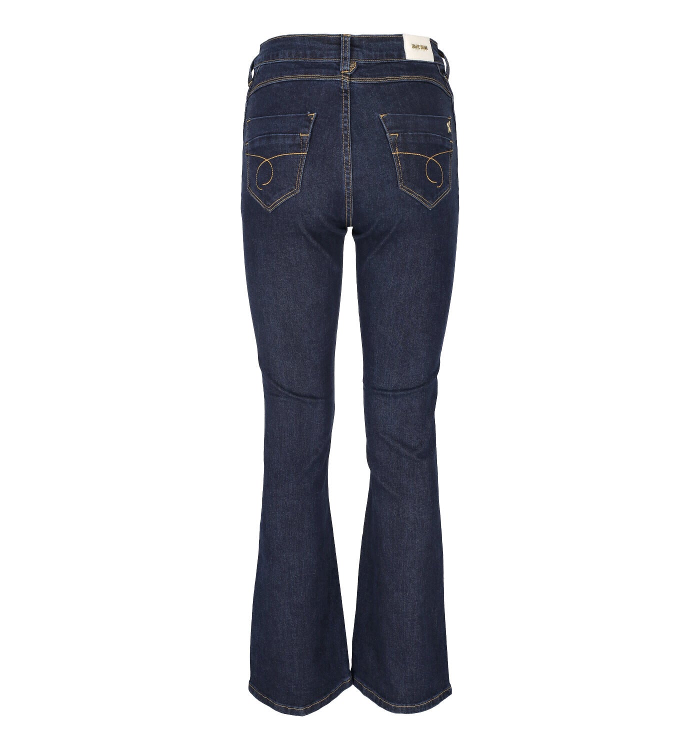 Jeans zampa elasticizzato lavaggio scuro