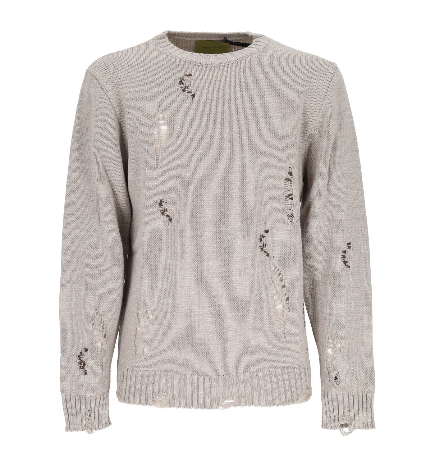 Maglione con rotture