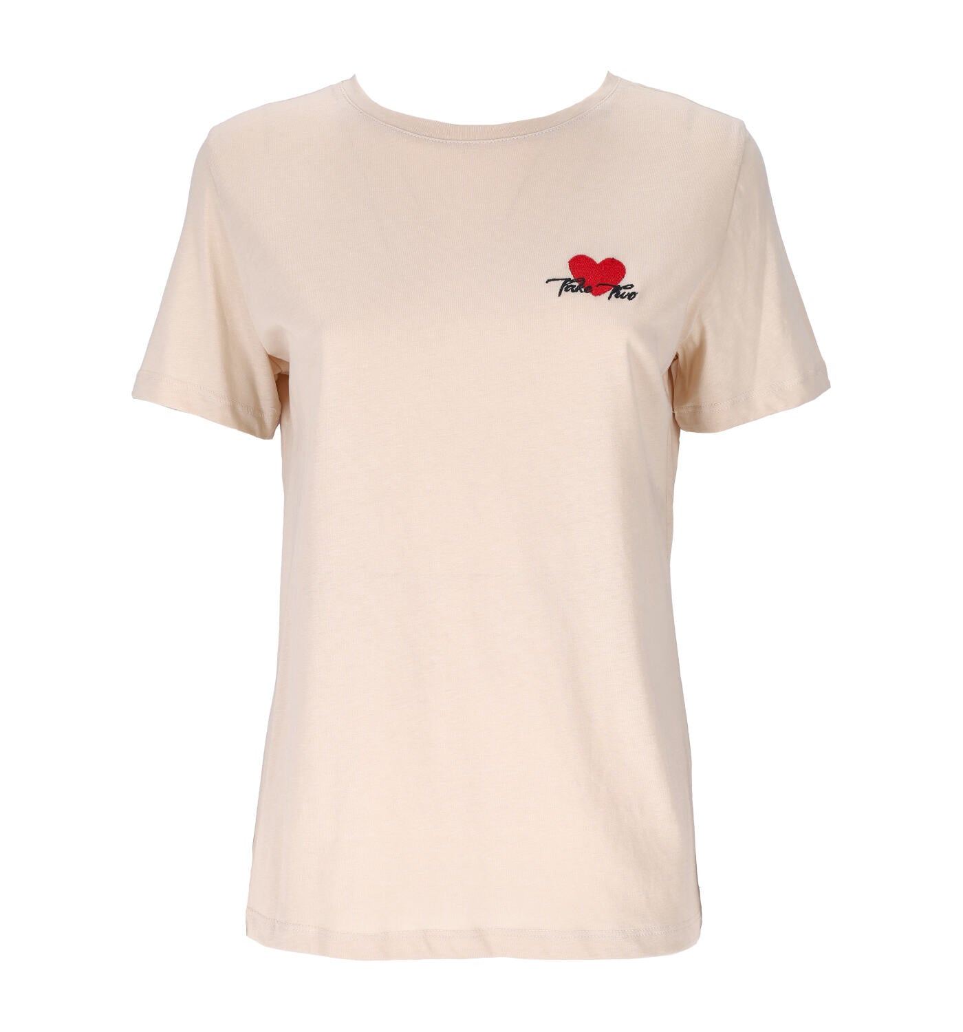 T-shirt ricamo cuore