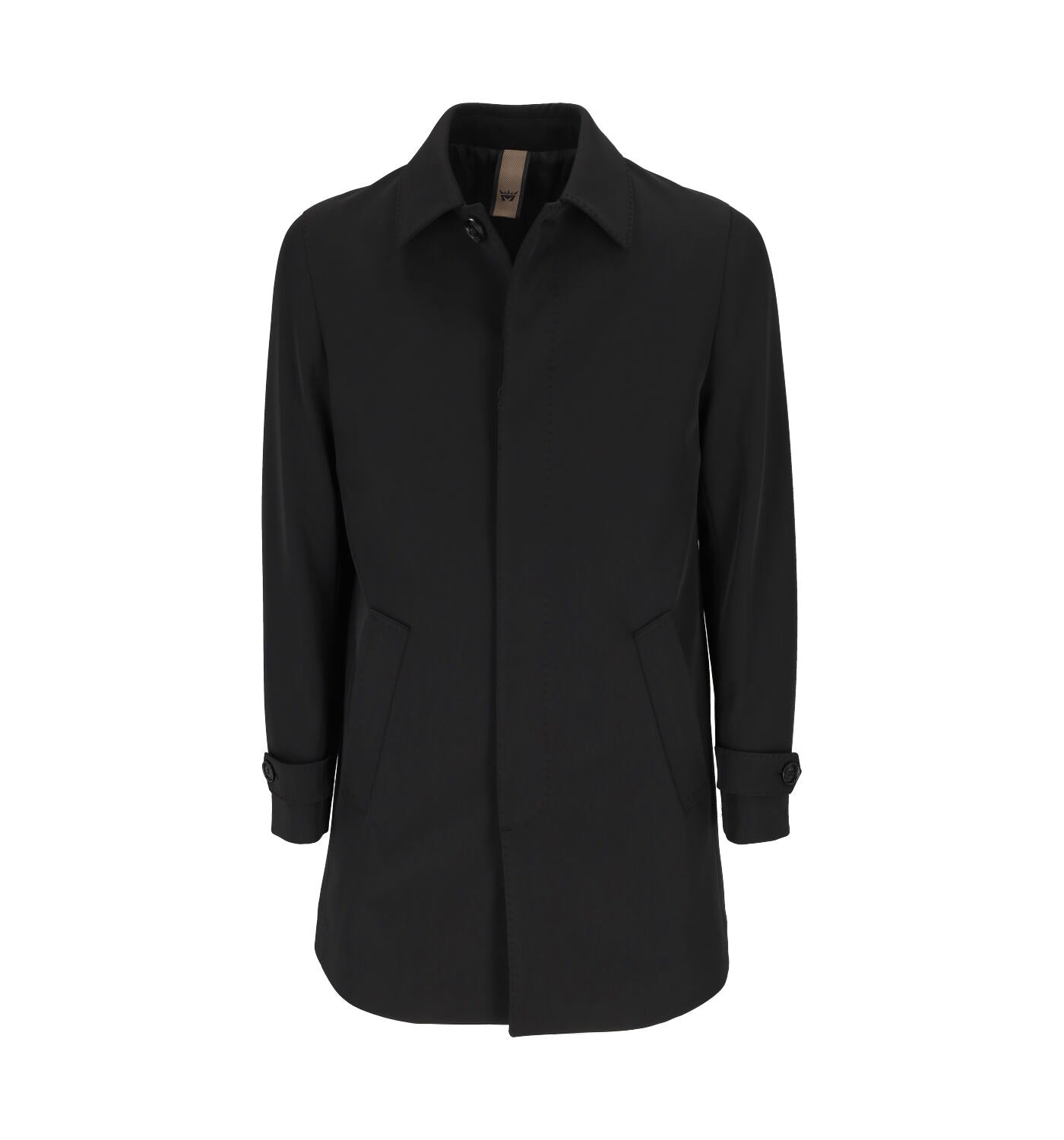 Giacca soprabito in tessuto tecnico , chiusura con bottoni