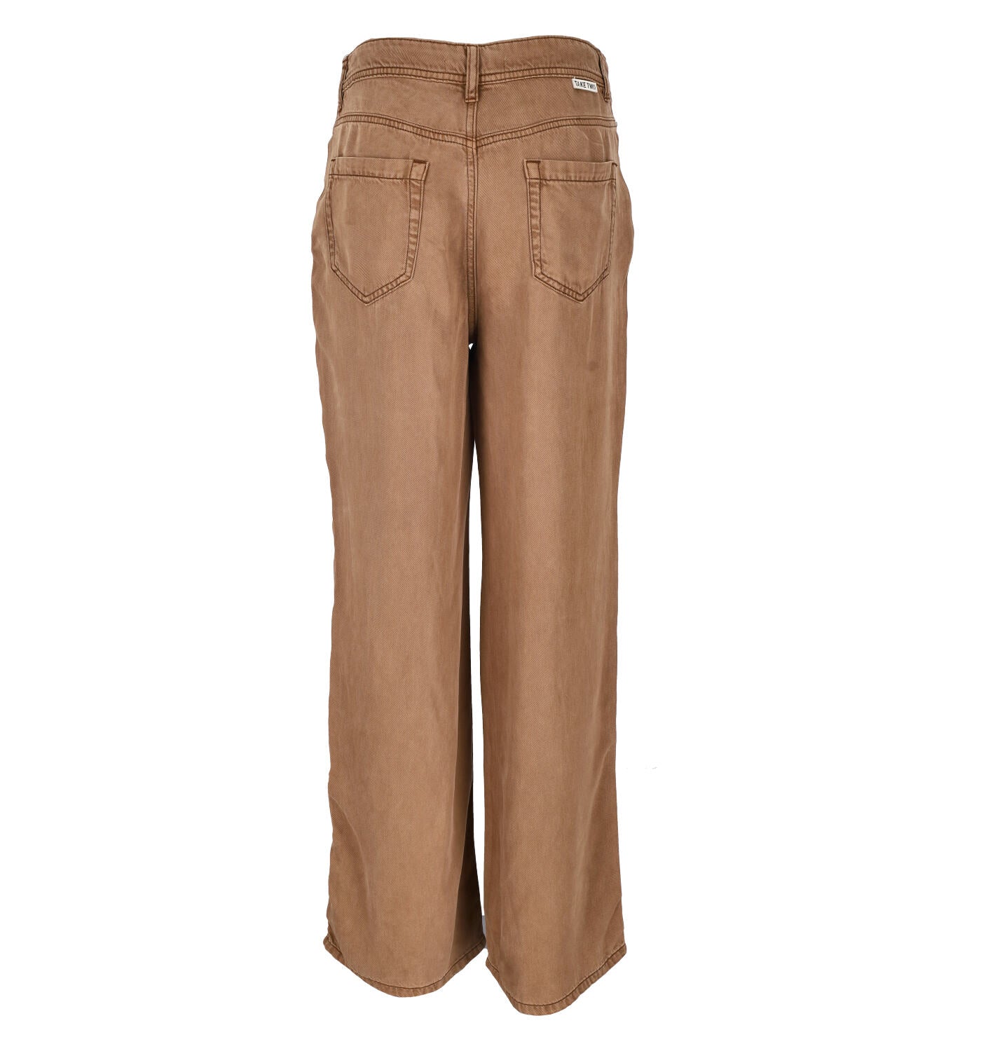 Jeans palazzo sabbiato
