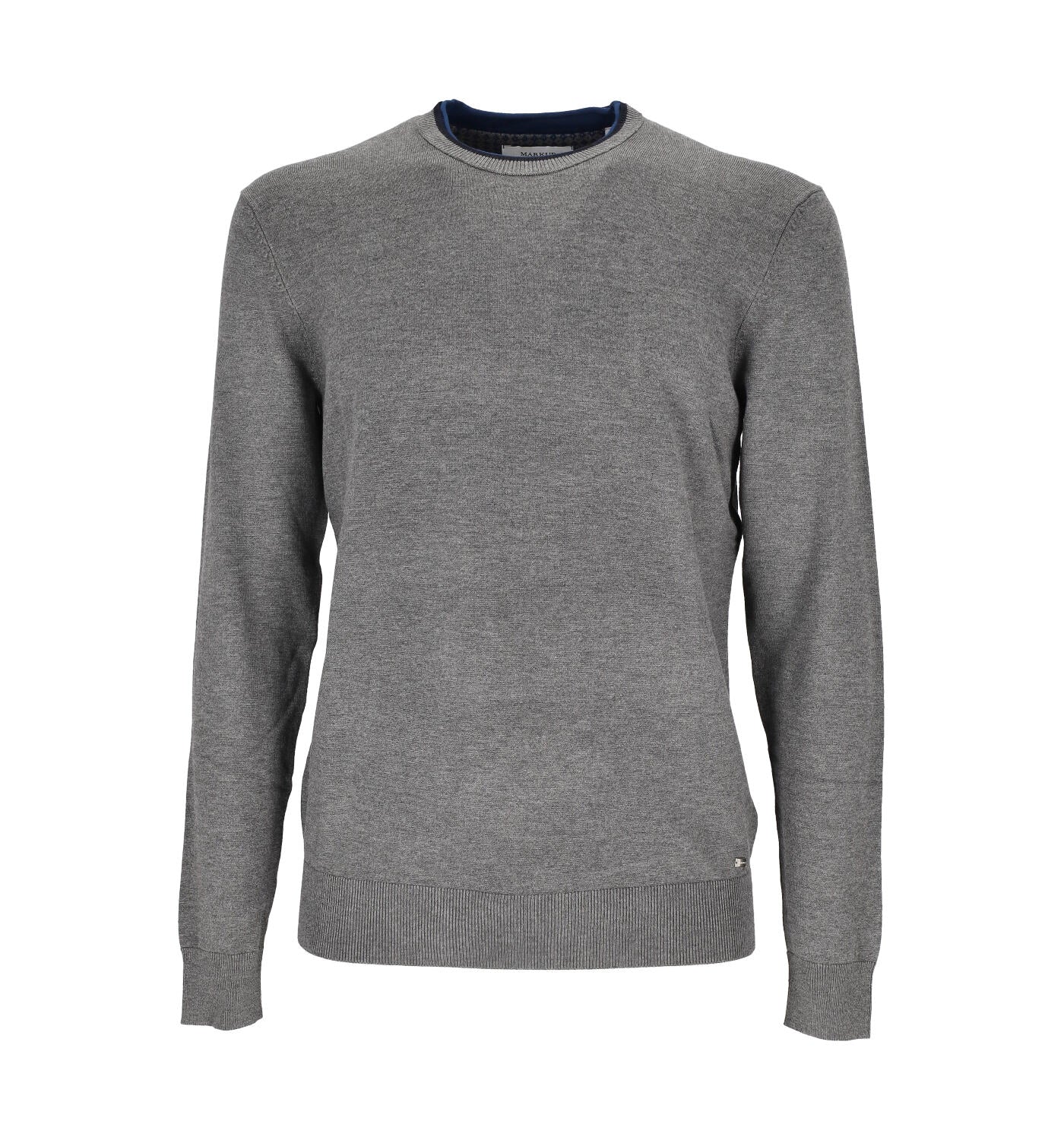 Girocollo con toppe sui gomiti