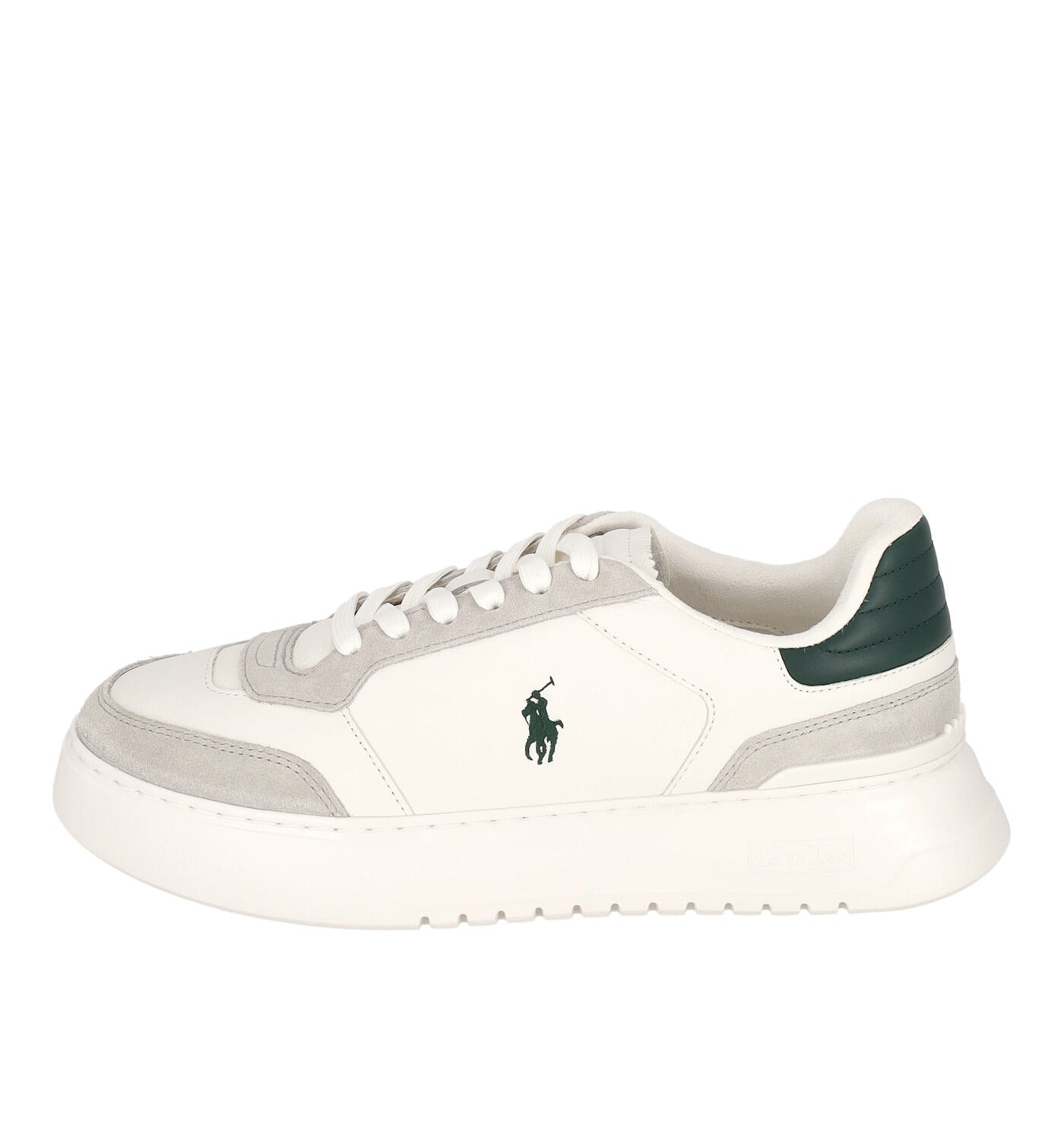 Sneakers vitello e camoscio