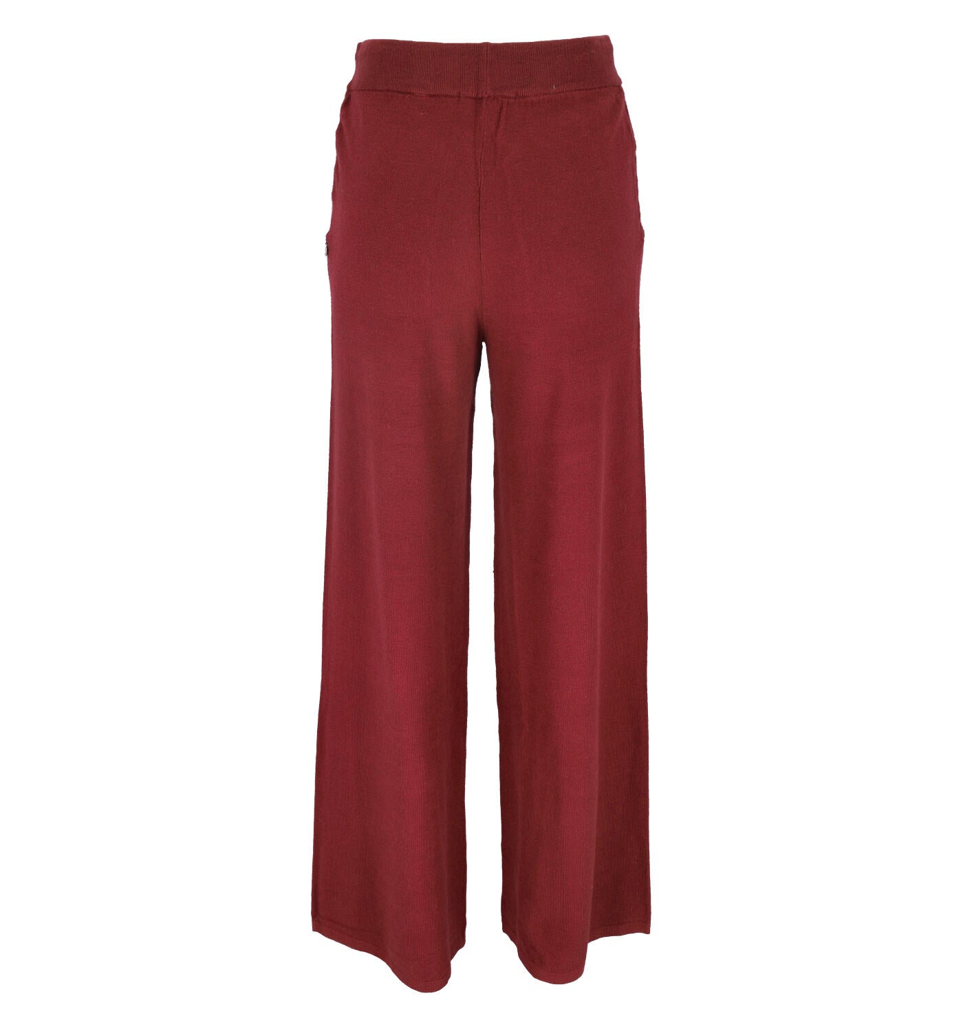 Pantalone tasche america in lana a palazzo