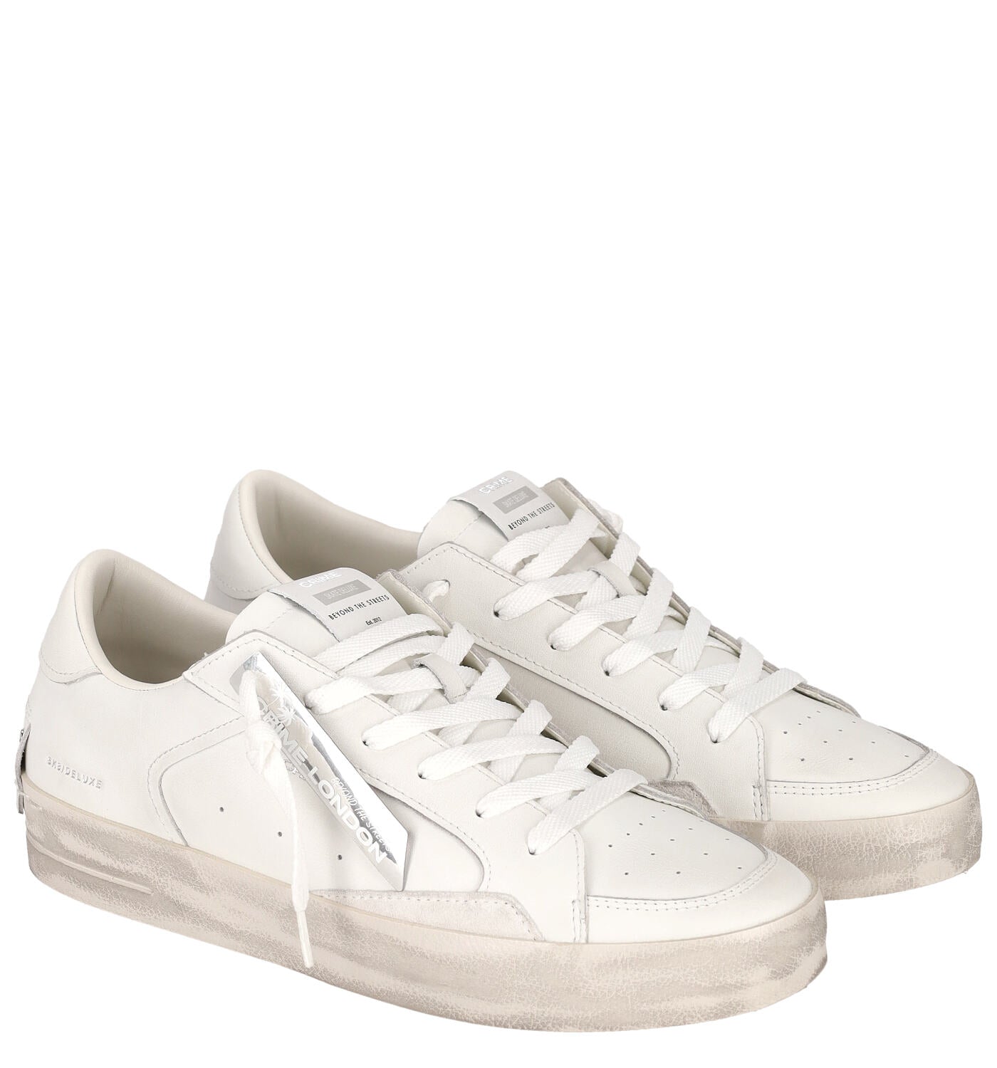 Sneakers con fondo in gomma