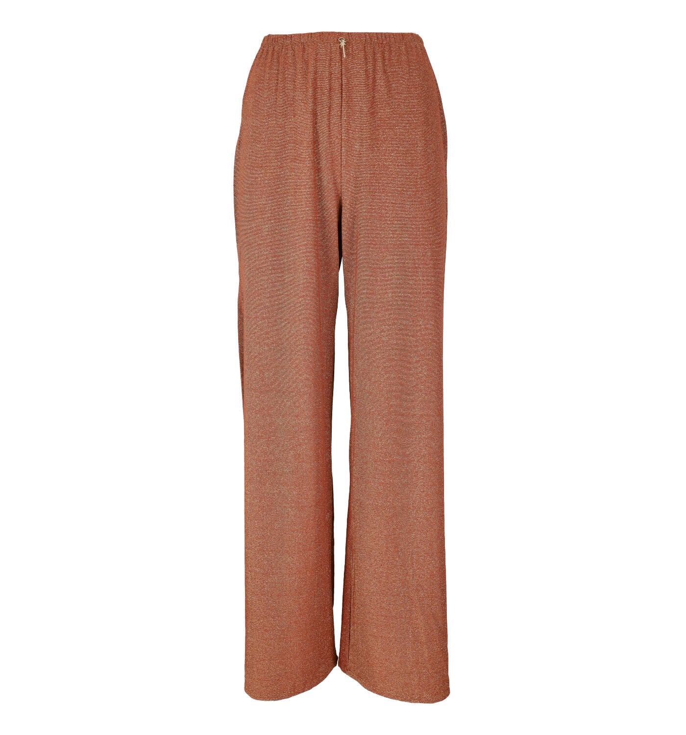Pantalone copricostume a palazzo lurex