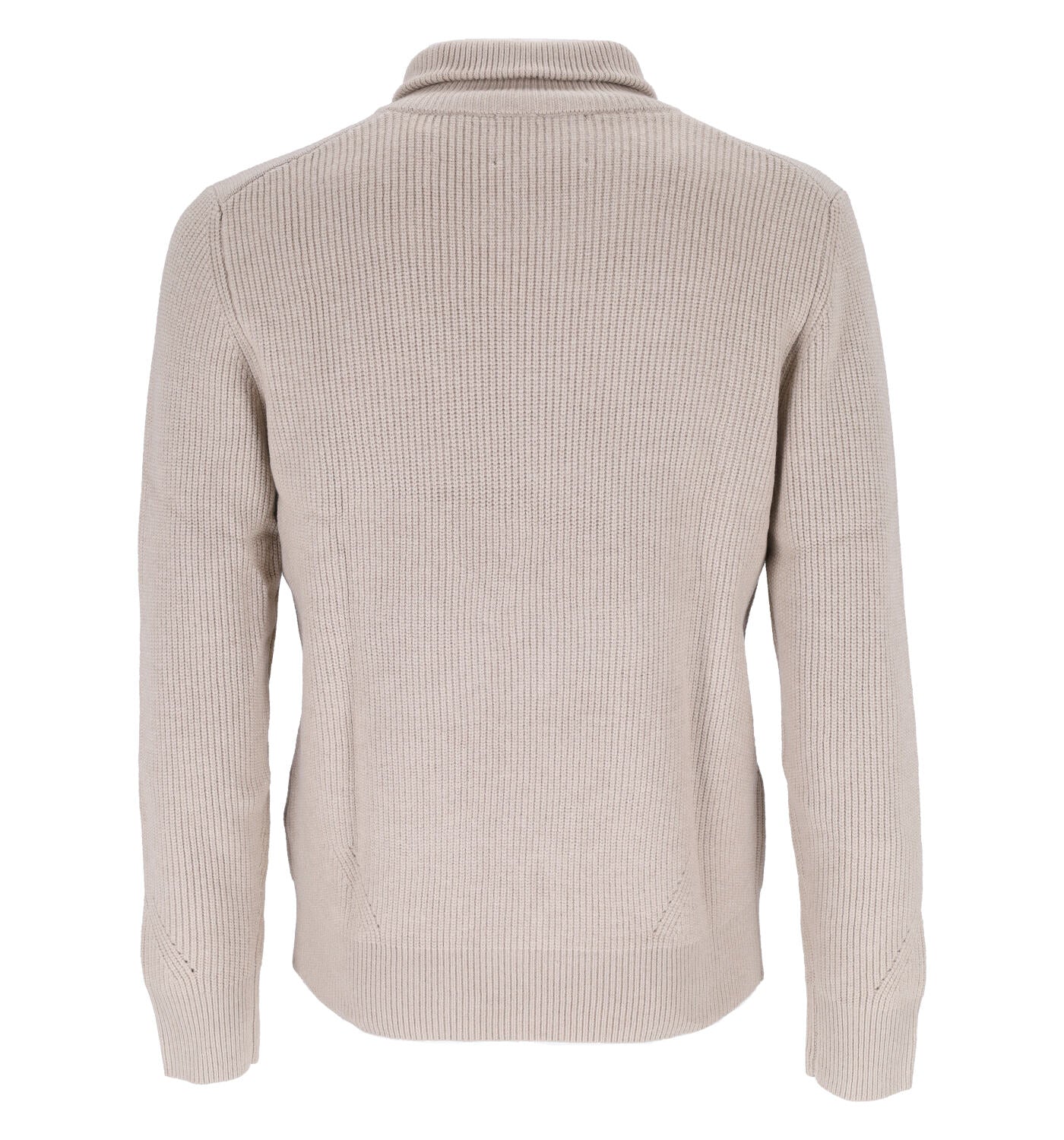 Cardigan collo alto con zip