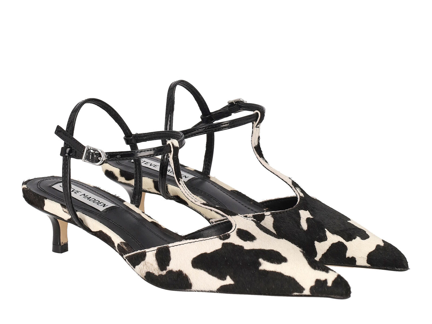 Chanel in cavallino con cinturino regolabile, tacco altezza 5 cm .