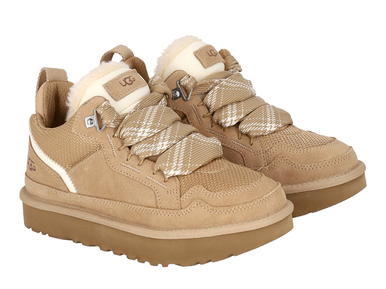 Sneakers Lowmel in camoscio e tessuto , suola in gomma.