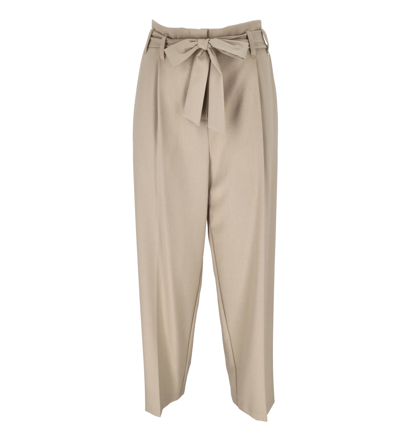 Pantalone con cintura in tessuto