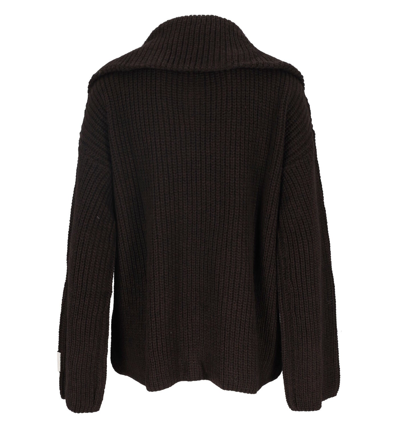 Maglione in lana con zip