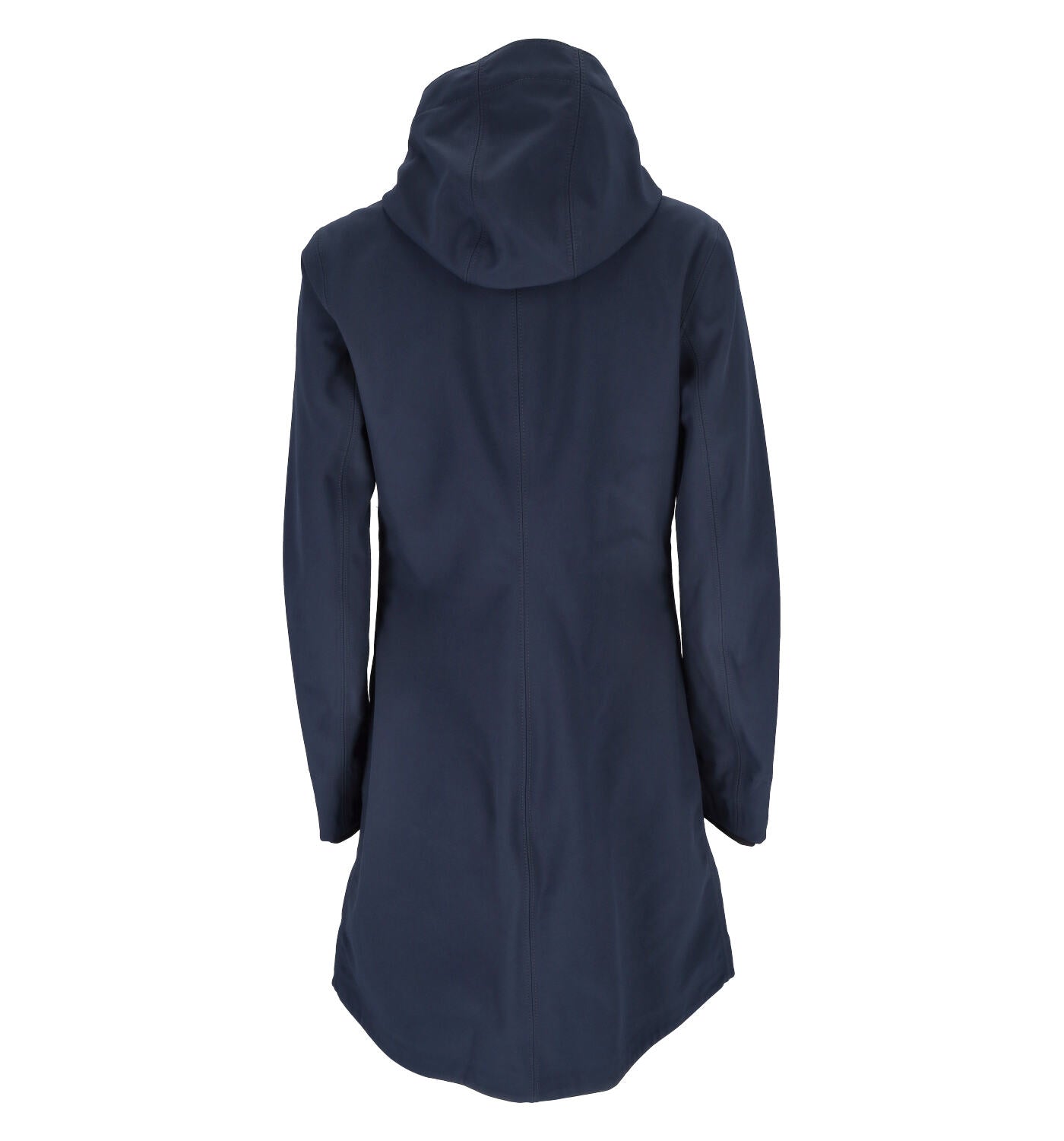 Giacca lunga con cappuccio