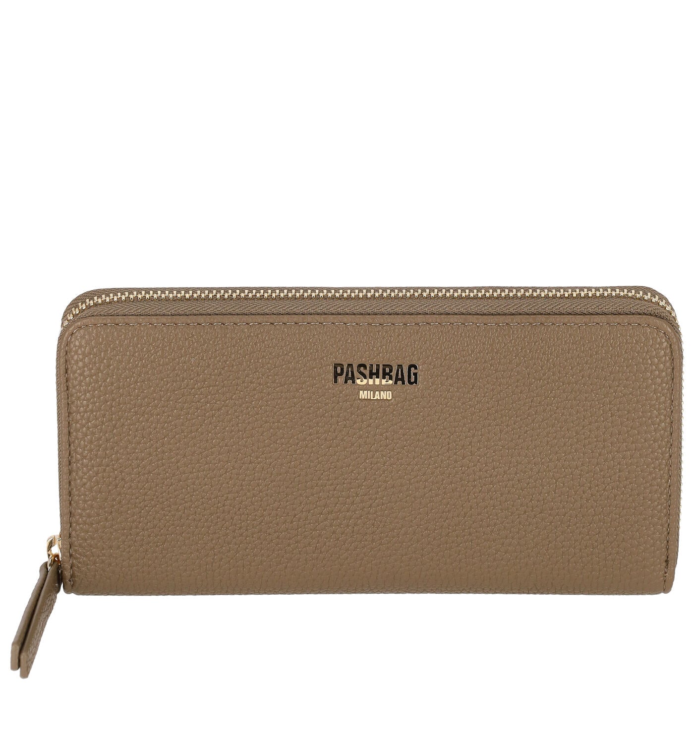 Portafoglio grande in pelle martellato con zip around