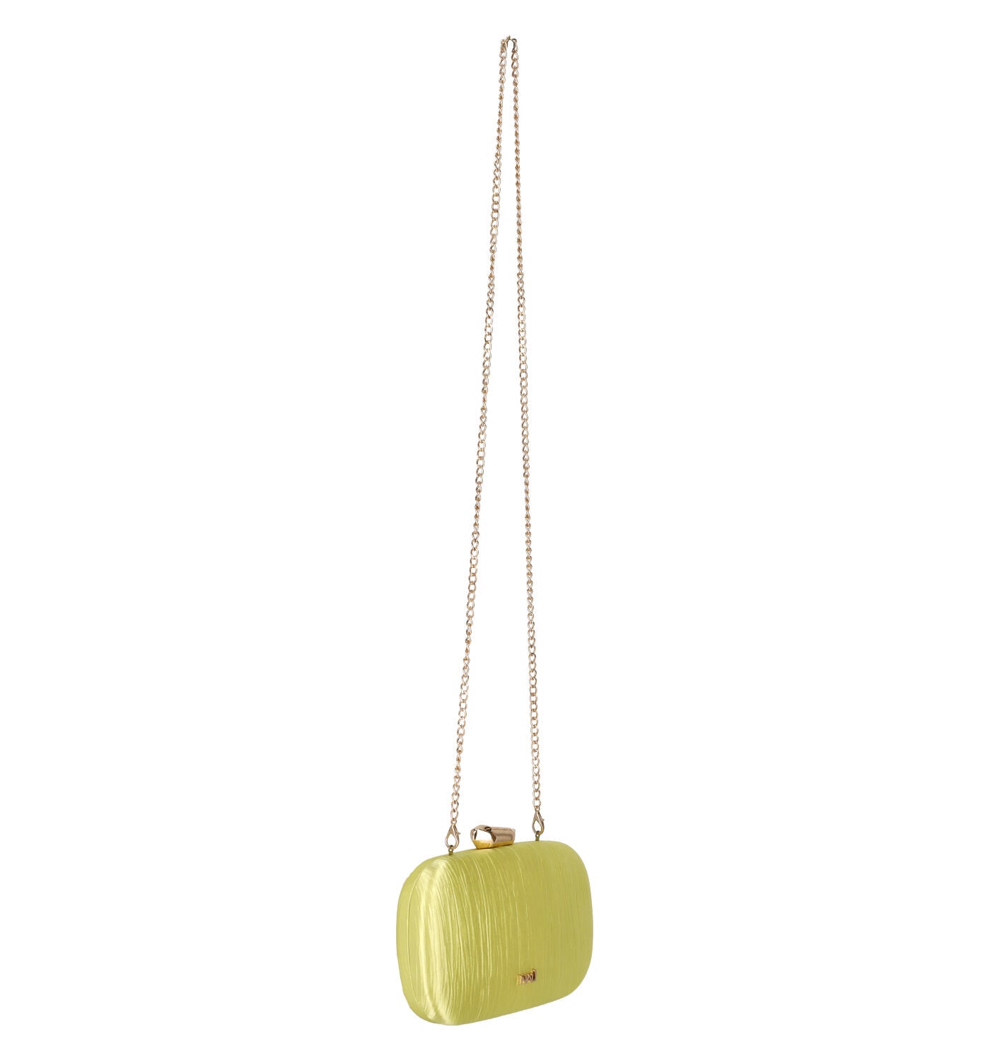 Clutch in plissè laminato