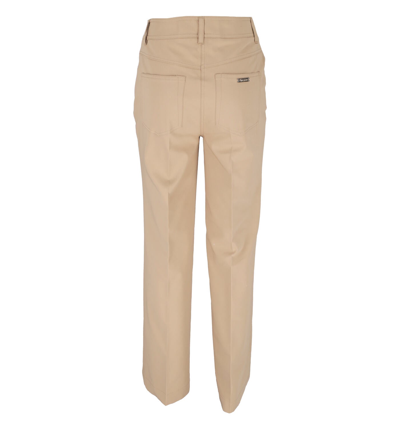 Pantalone a palazzo cinque tasche in cotone
