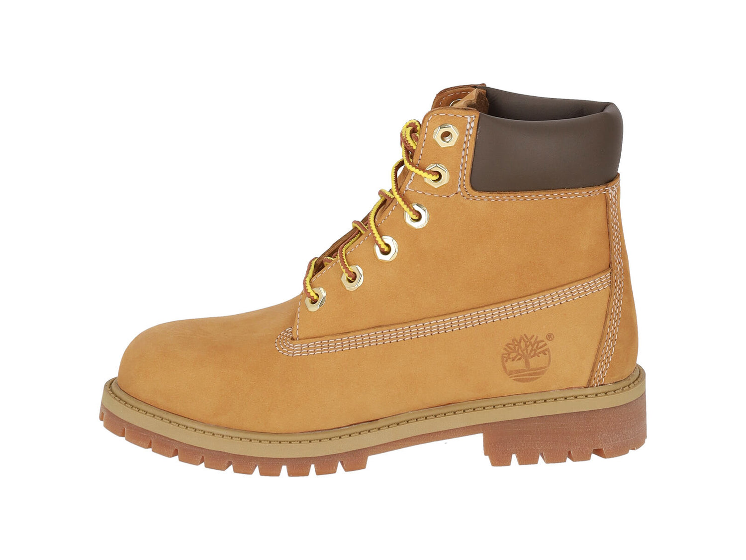 Anfibio in nabuk con lacci , suola in gomma.