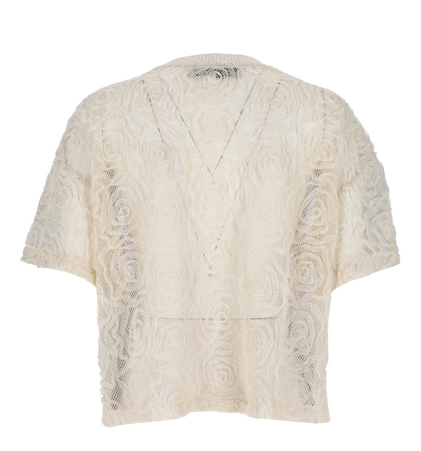 Blusa con ricamo MNO-Q027