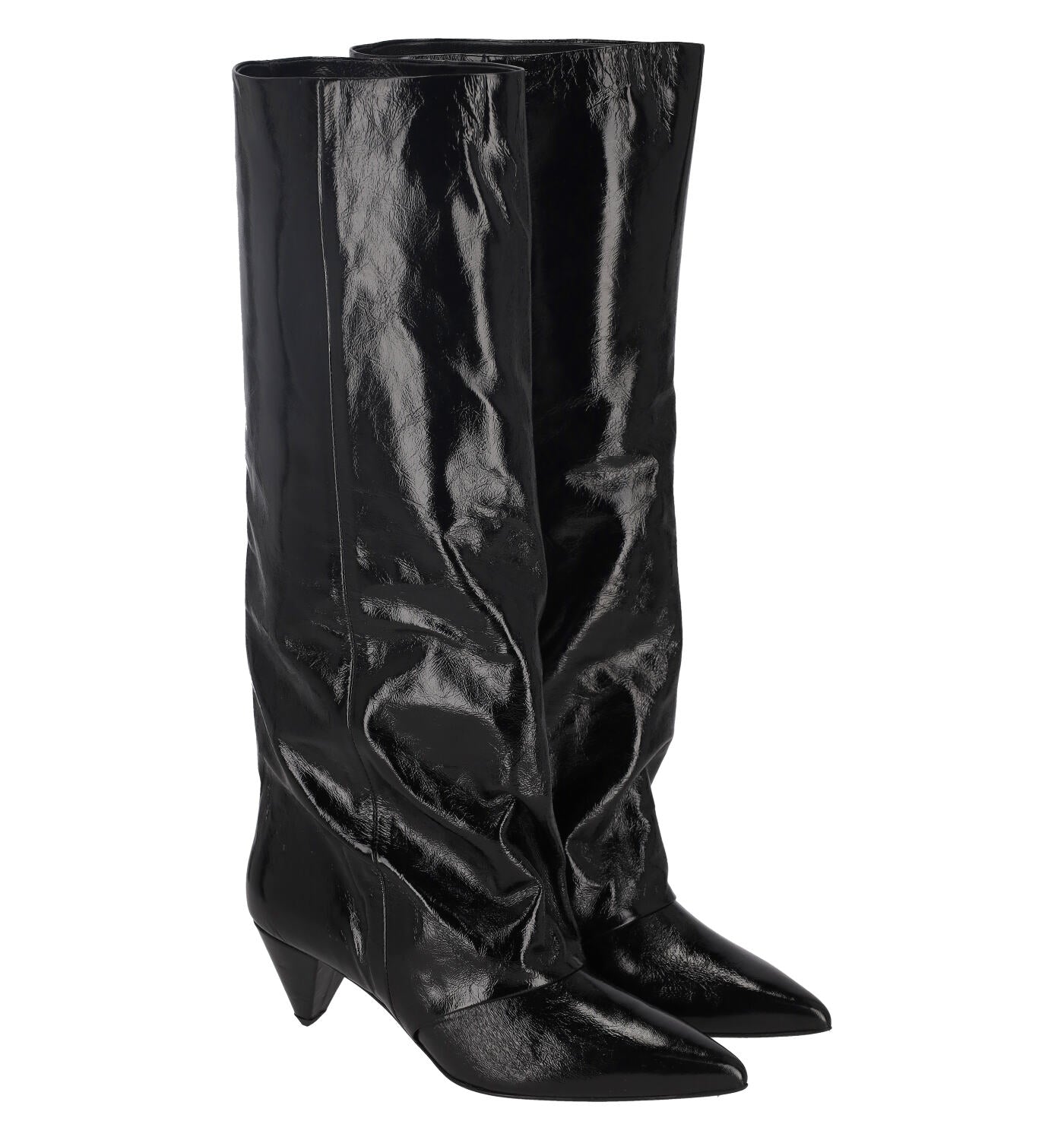 Stivale in naplak con tacco altezza 5 cm