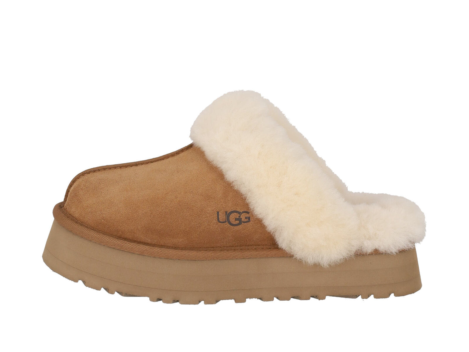 Sabot in camoscio Disquette , suola in gomma