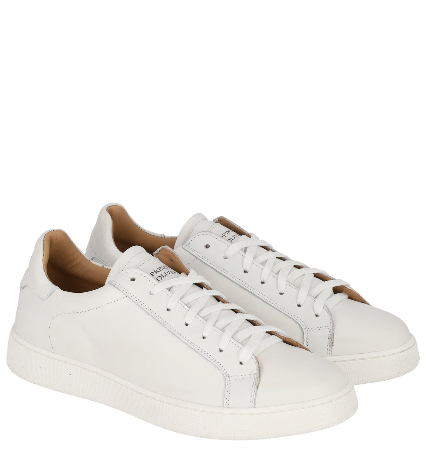 Sneakers in pelle crust fondo gomma