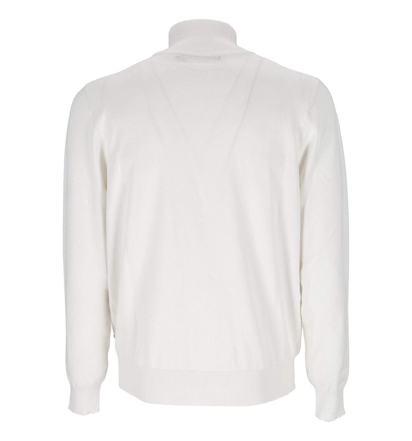 Cardigan con bottoni e collo alto