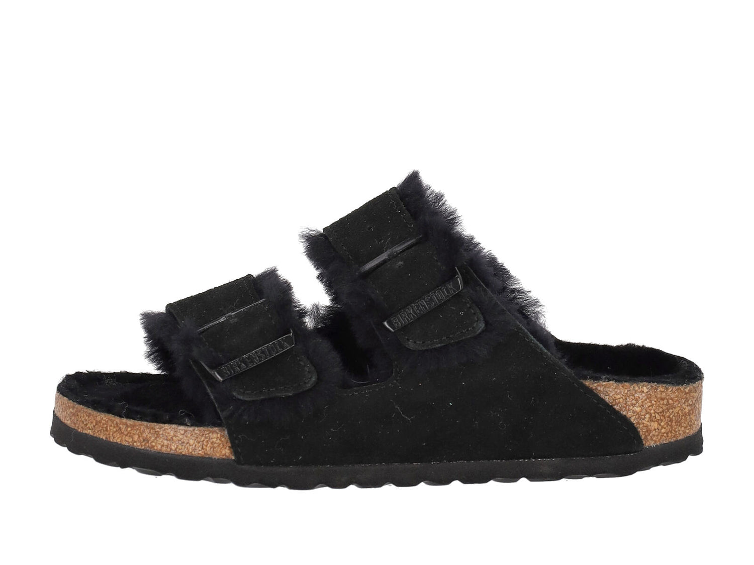 Ciabatta Arizona shearling, suola in sughero .