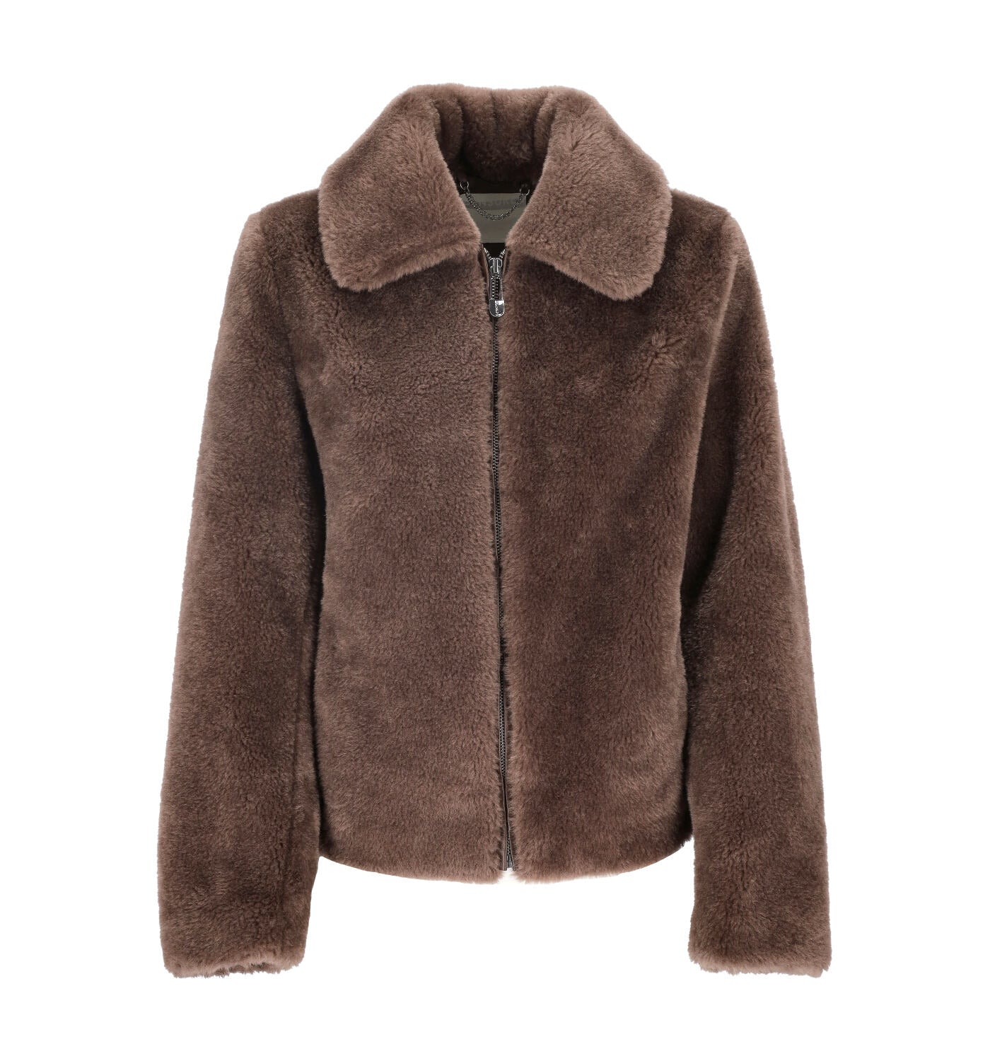 Ecopelliccia con colletto