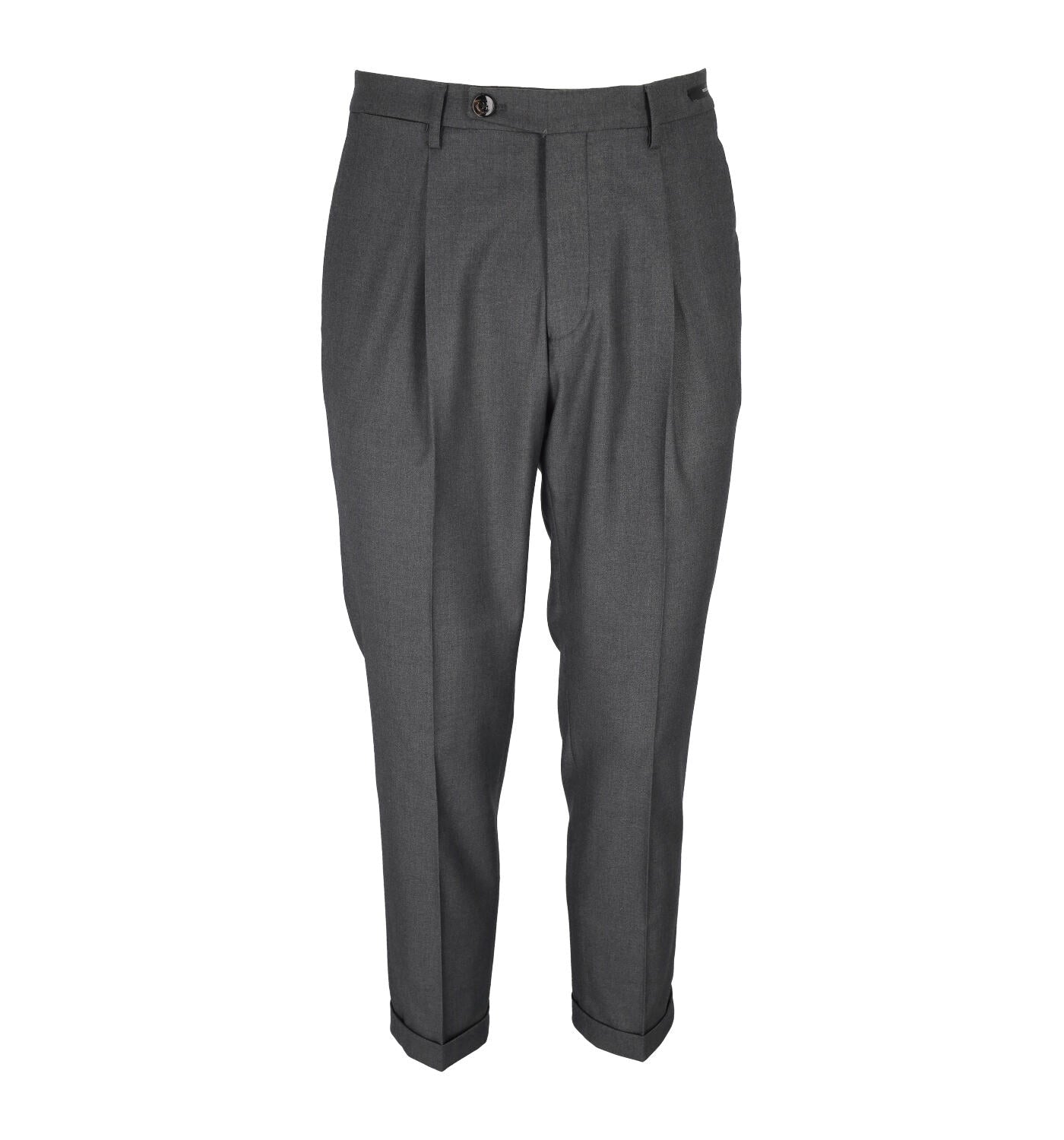 Pantalone tasca america capri con pinces