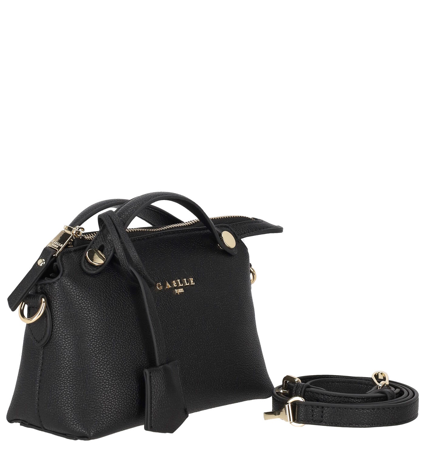 Borsa piccola con due manici e tracolla