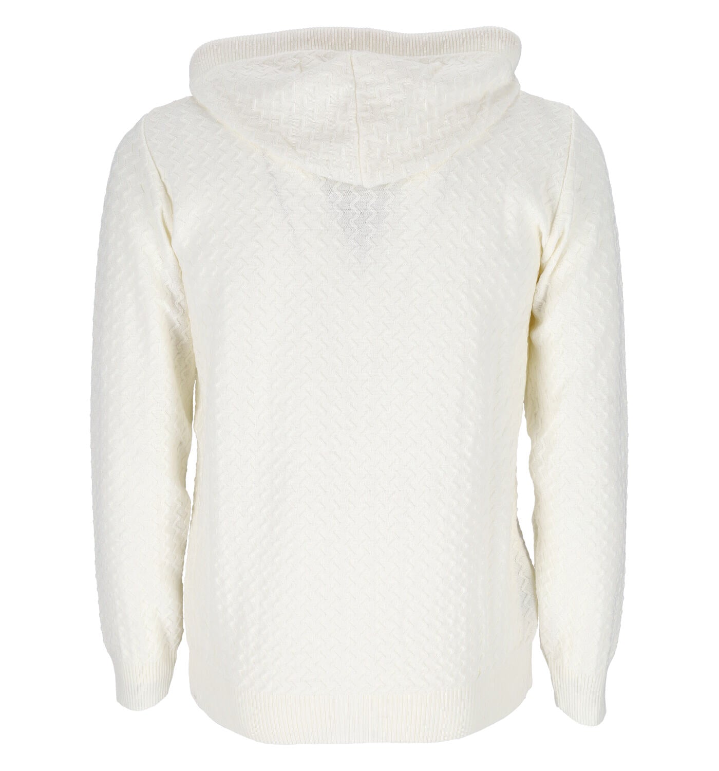 Maglia con zip e cappuccio