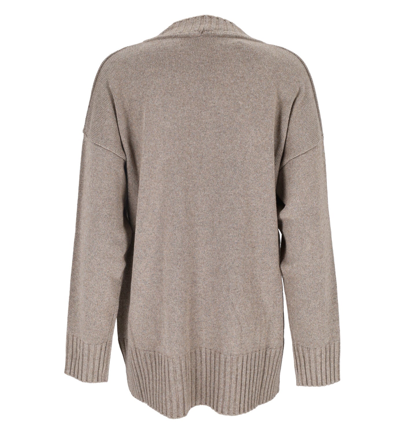 Cardigan in tessuto lurex con bottoni gioiello