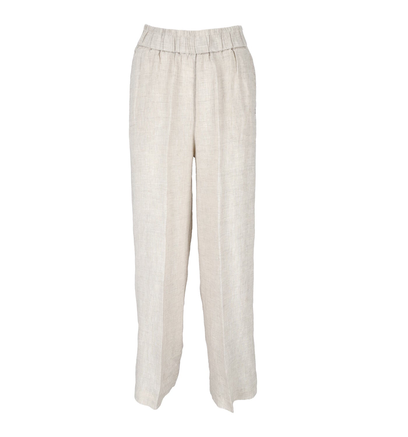 Pantalone a palazzo in lino