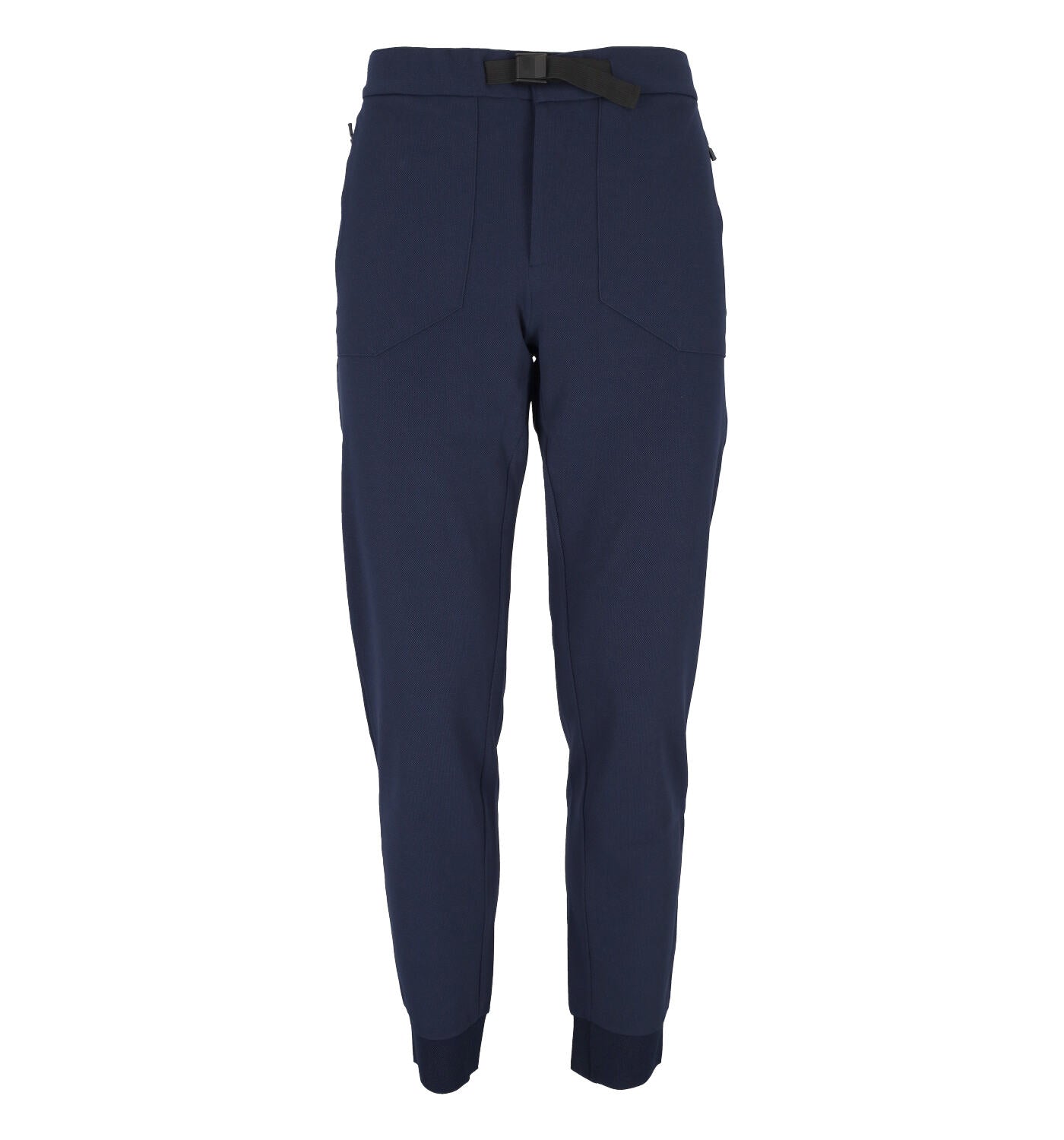Pantalone in felpa piquet con zip