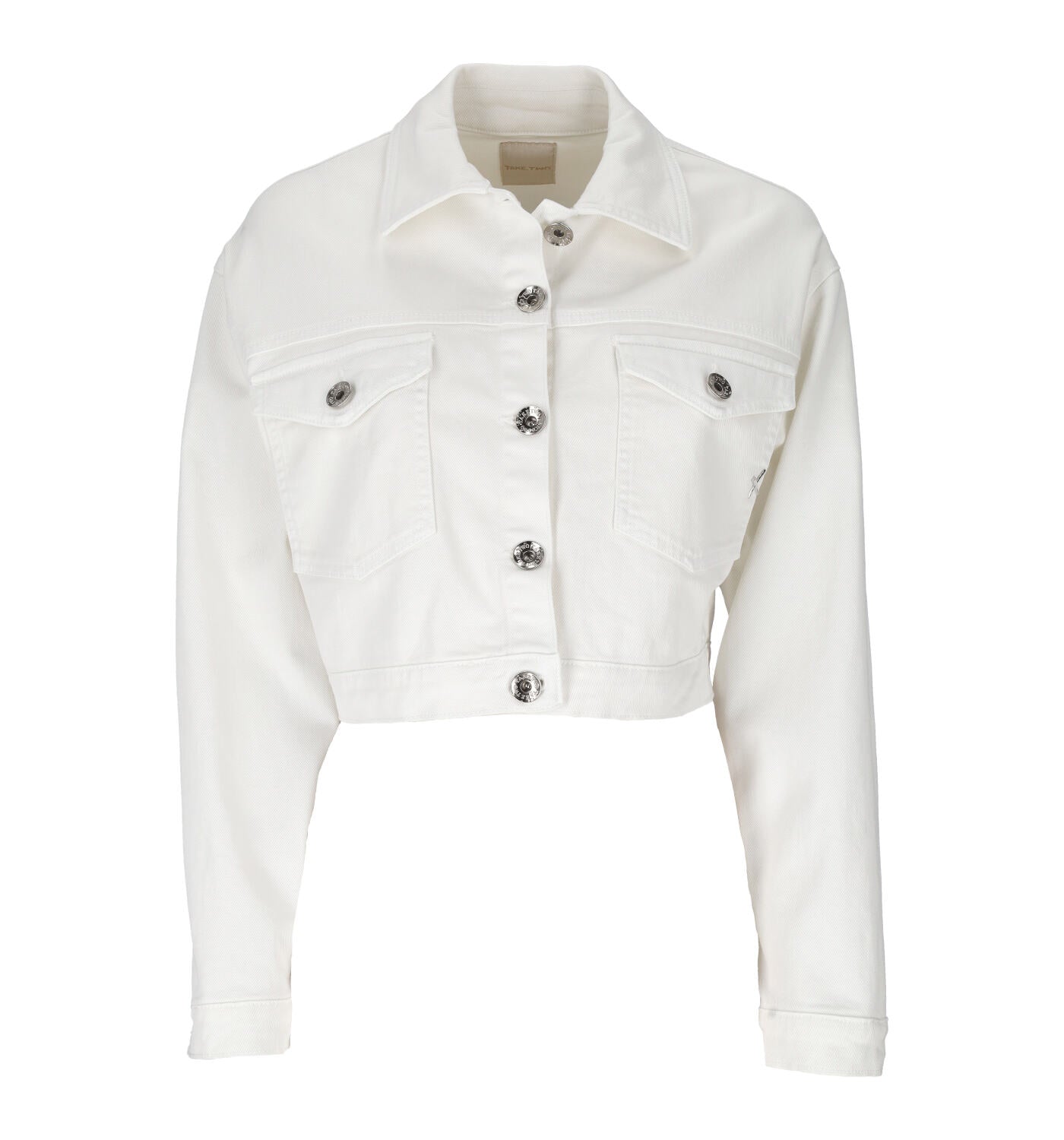 Giubbino jeans crop
