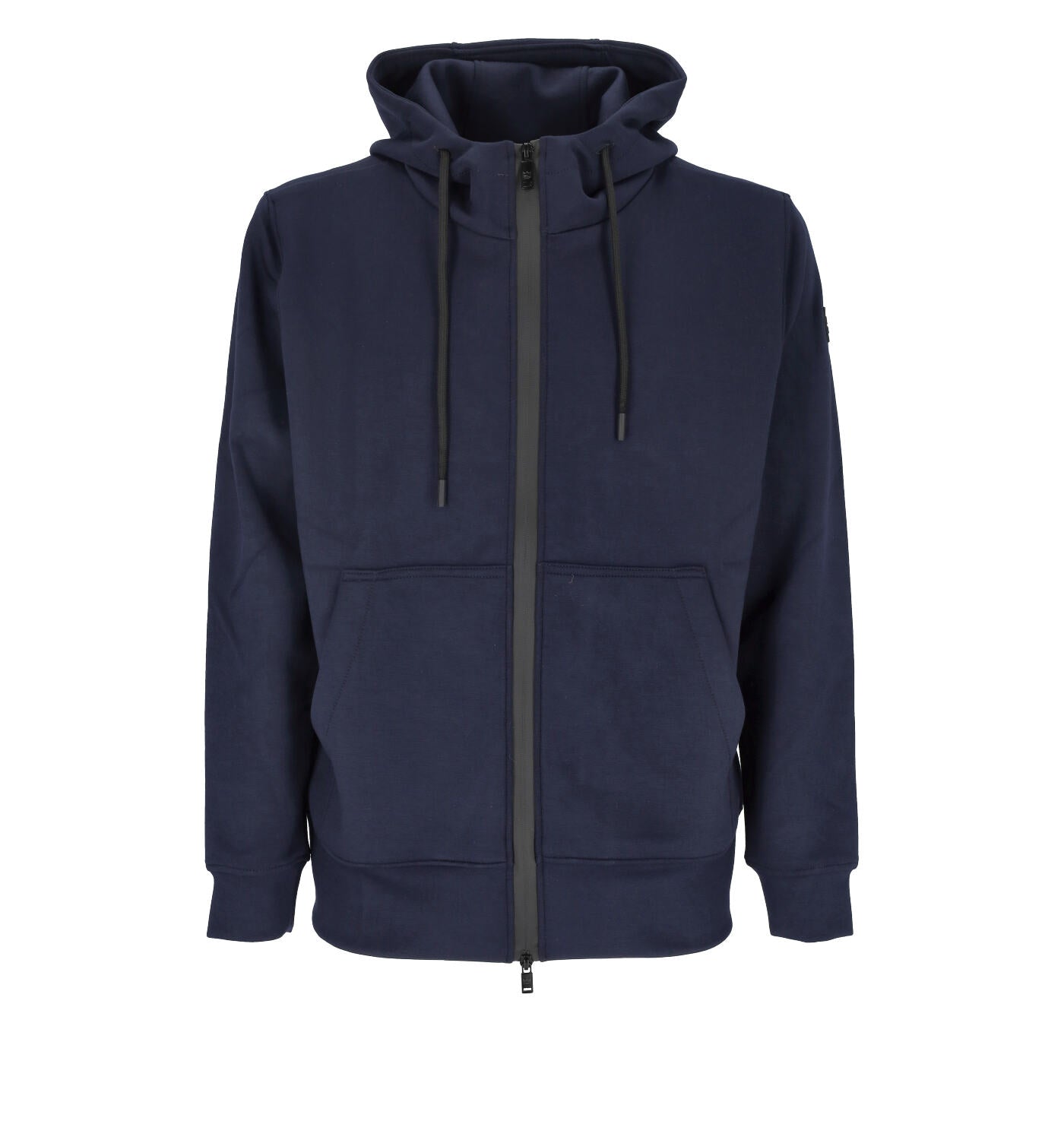 Felpa con cappuccio blu