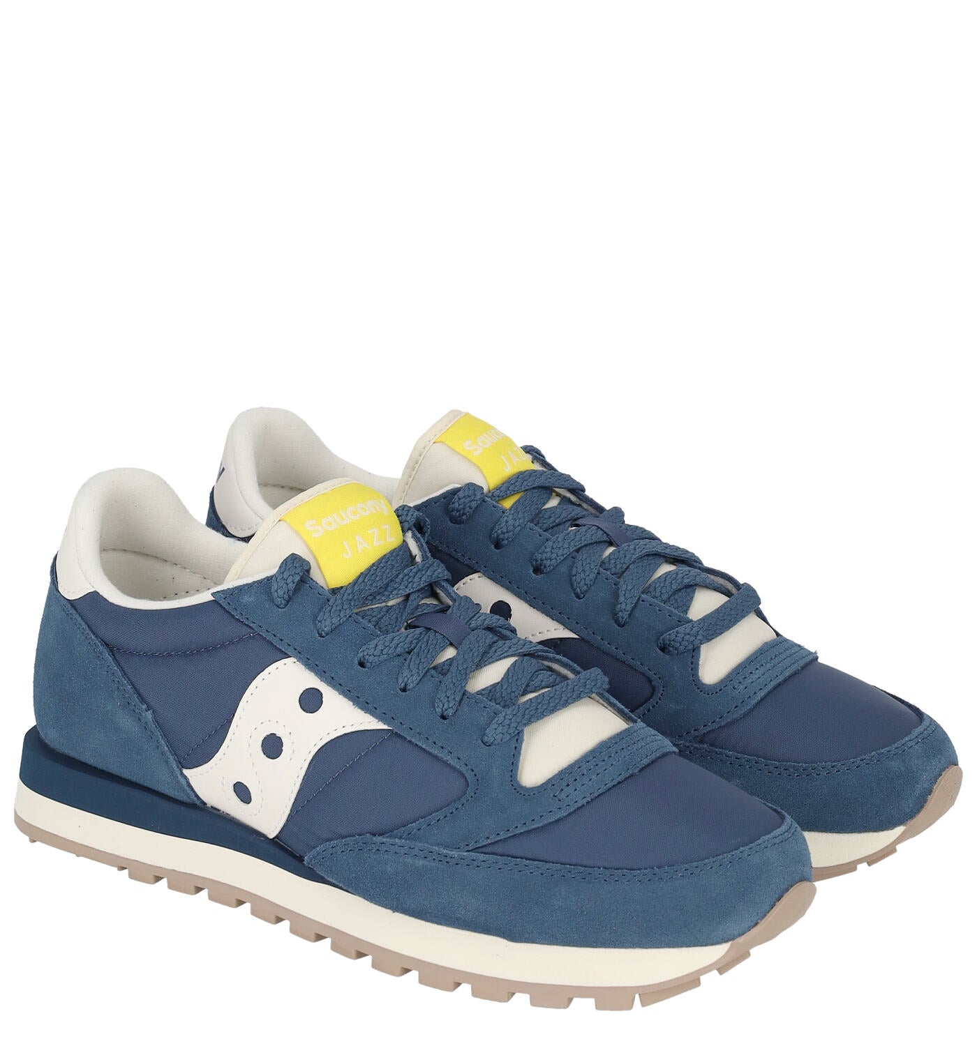 Saucony jazz sneakers in camoscio e nylon