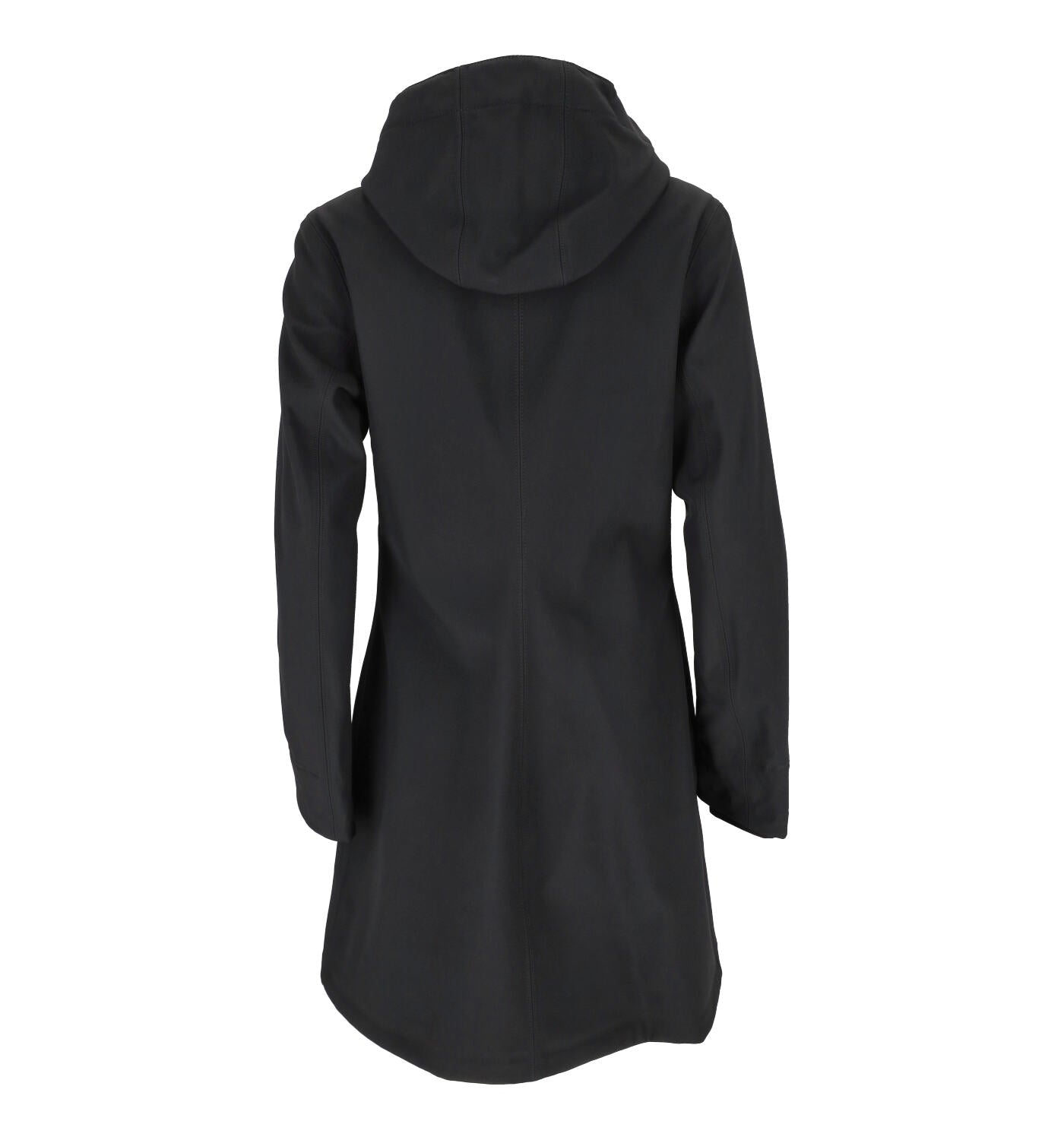 Giacca lunga con cappuccio