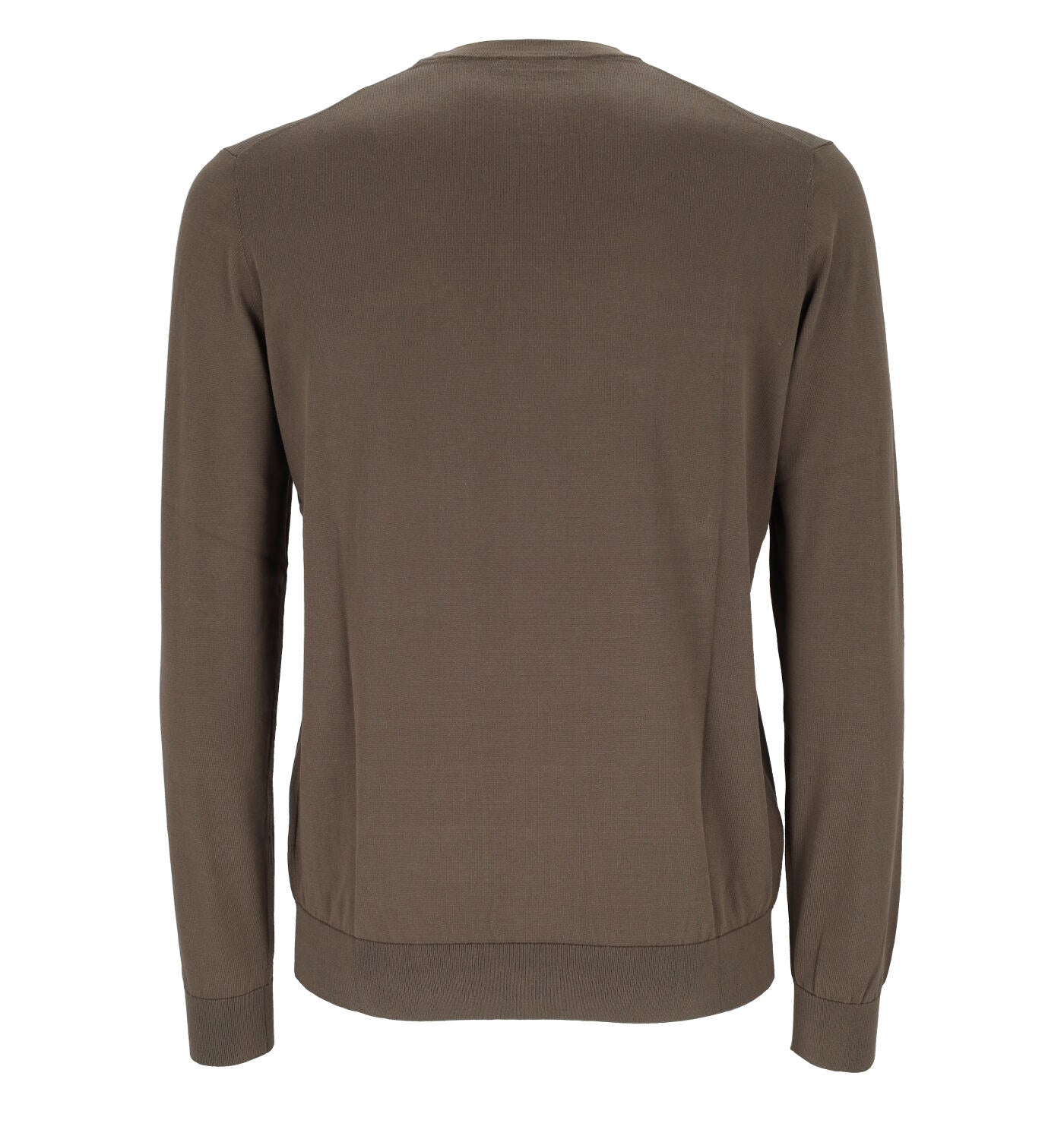 Girocollo manica lunga in cotone finezza 18