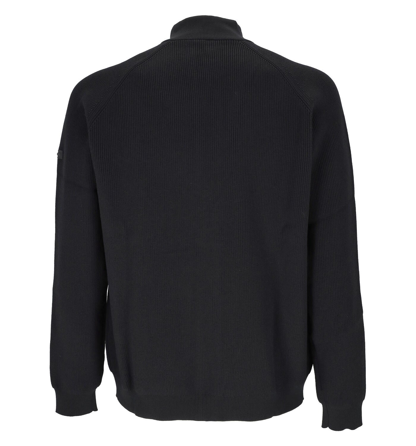 Cardigan manica lunga con zip .