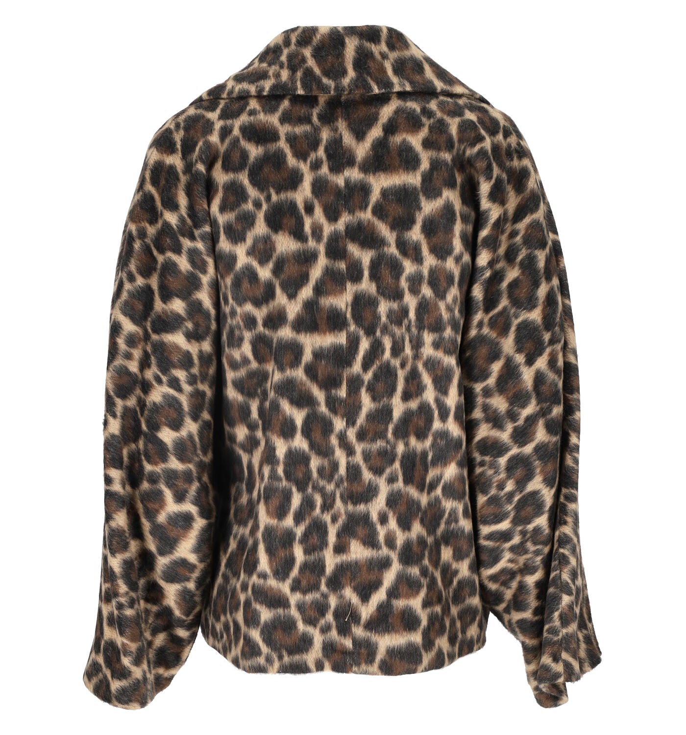 Cappotto corto animalier