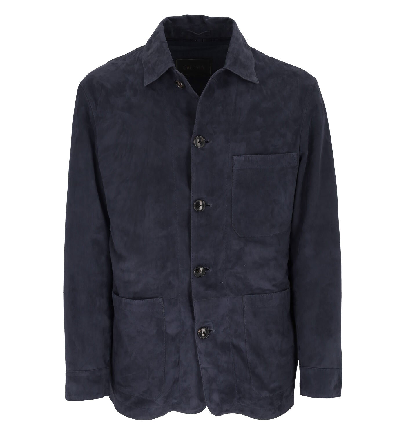 GIACCA IN CAMOSCIO BLU