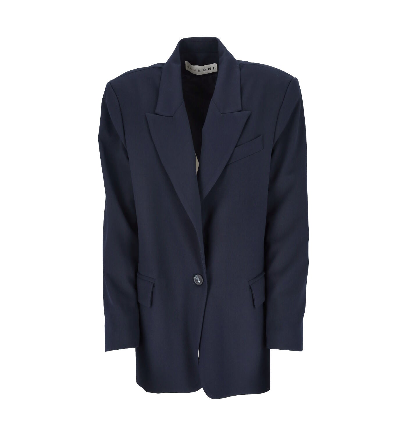 Giacca oversize con un solo bottone