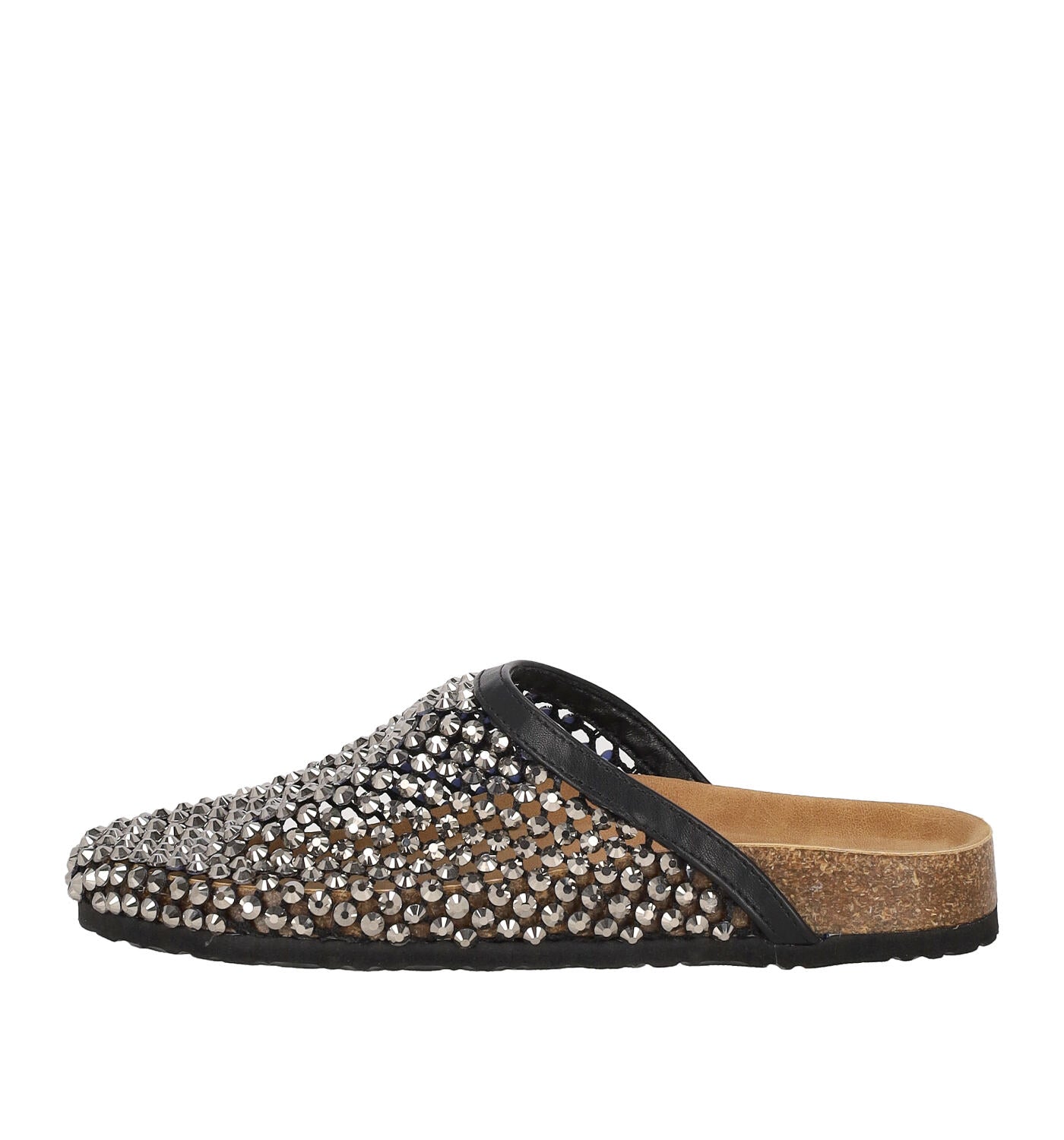 Sabot con rete e strass